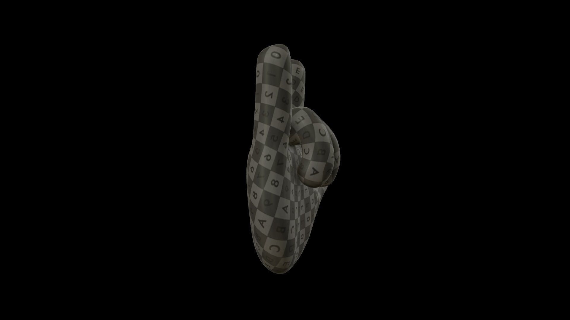 hands emoji megapack Low-poly 3D model_55