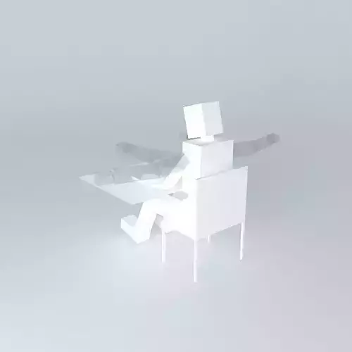 Ergonomic Manequin Free 3D model