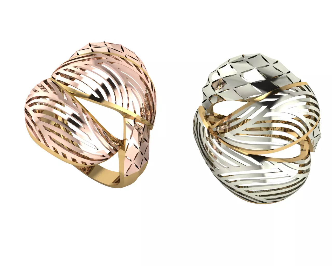ring gold  3D model_0