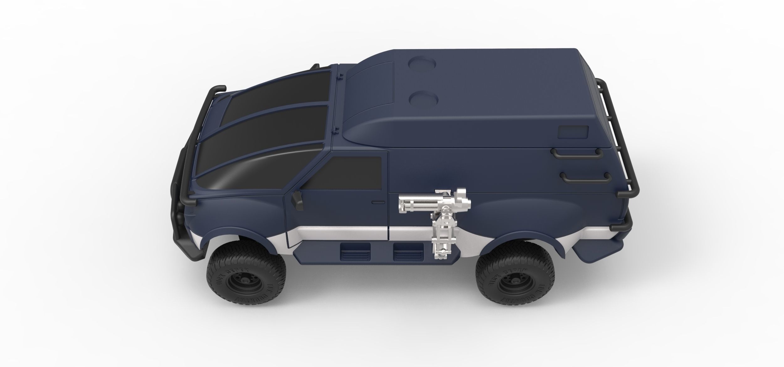 RV from Hell from Tango and Cash Scale 1 to 24 3D print model_8