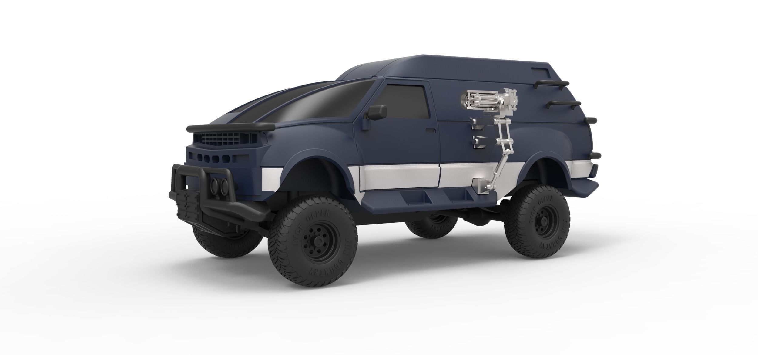 RV from Hell from Tango and Cash Scale 1 to 24 3D print model_2