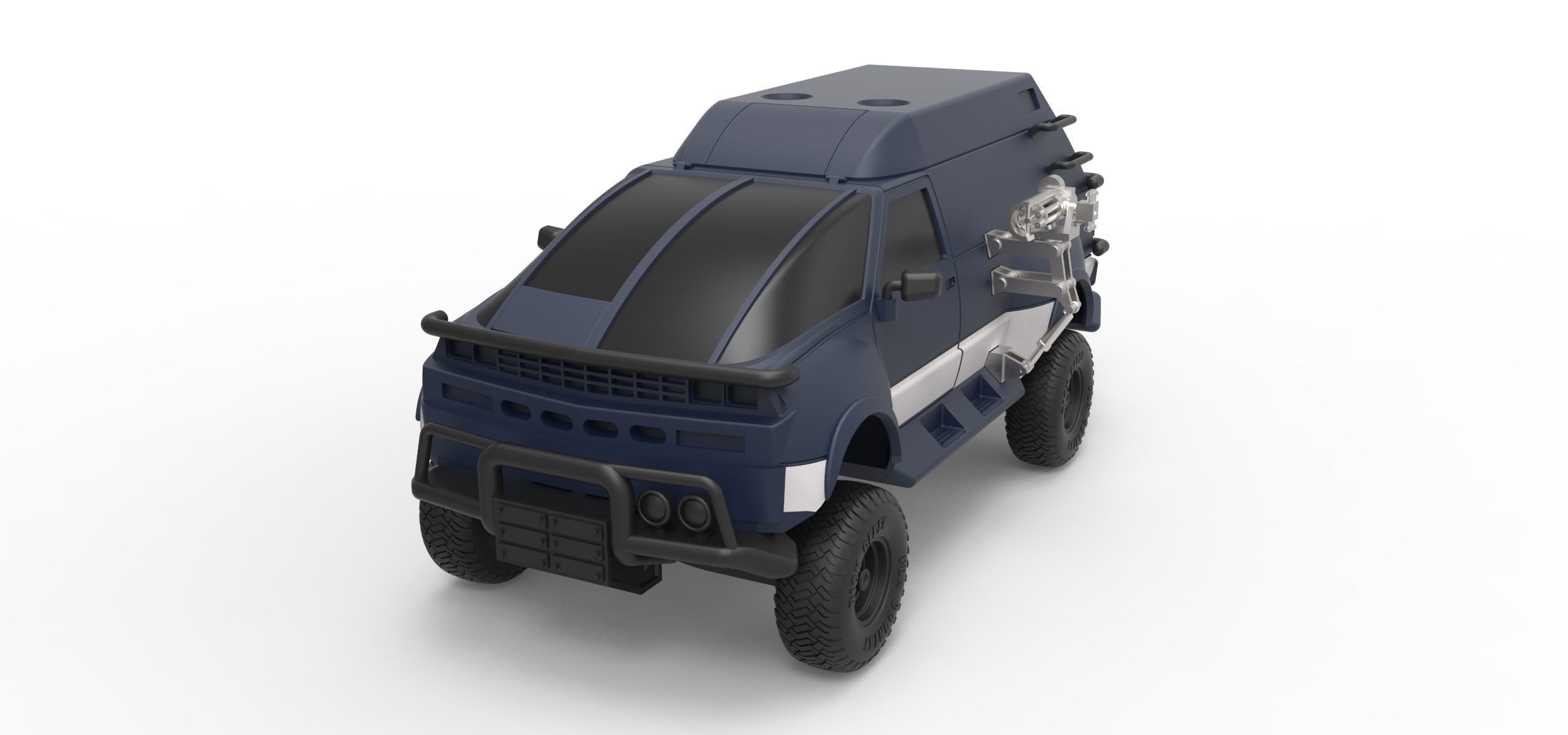 RV from Hell from Tango and Cash Scale 1 to 24 3D print model_3
