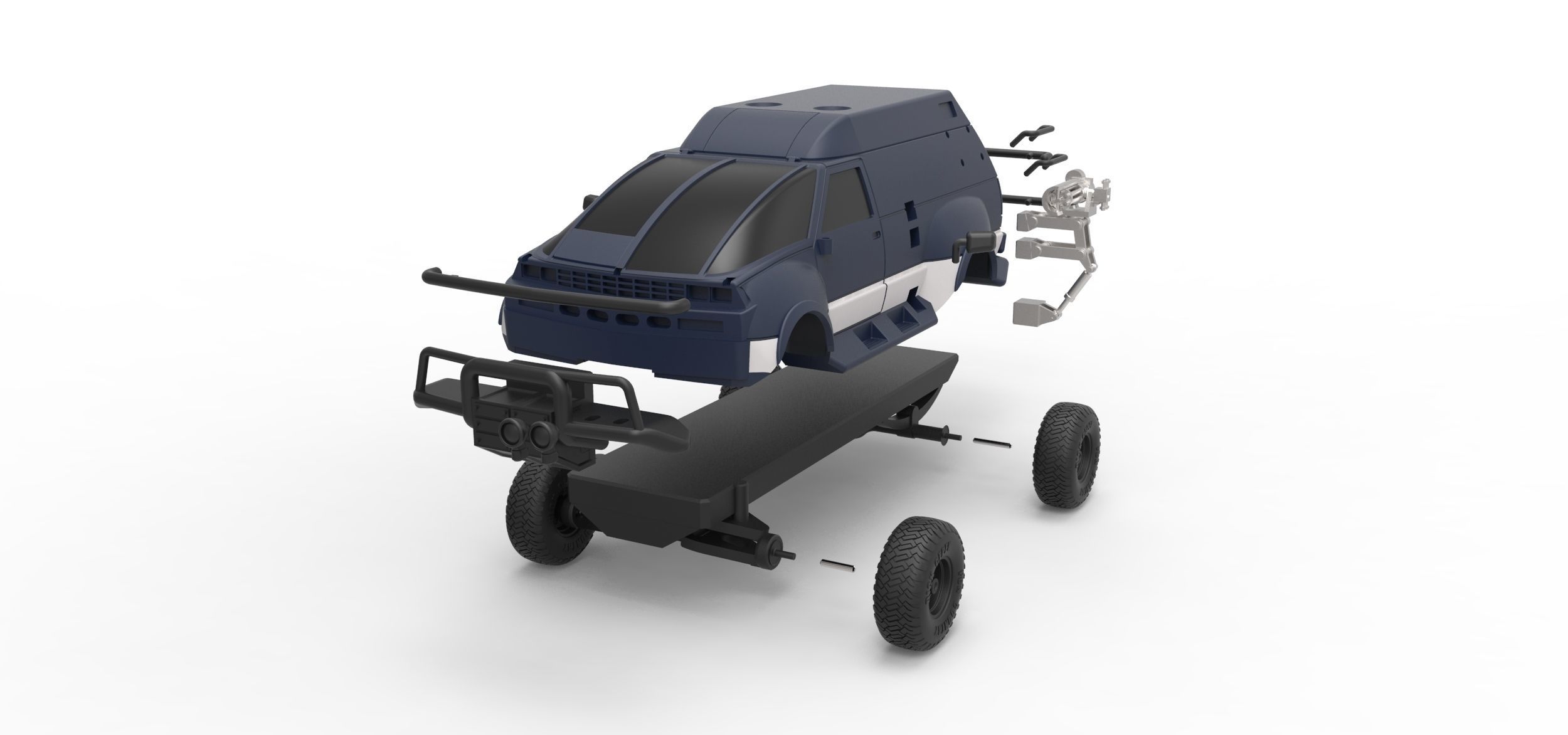 RV from Hell from Tango and Cash Scale 1 to 24 3D print model_16