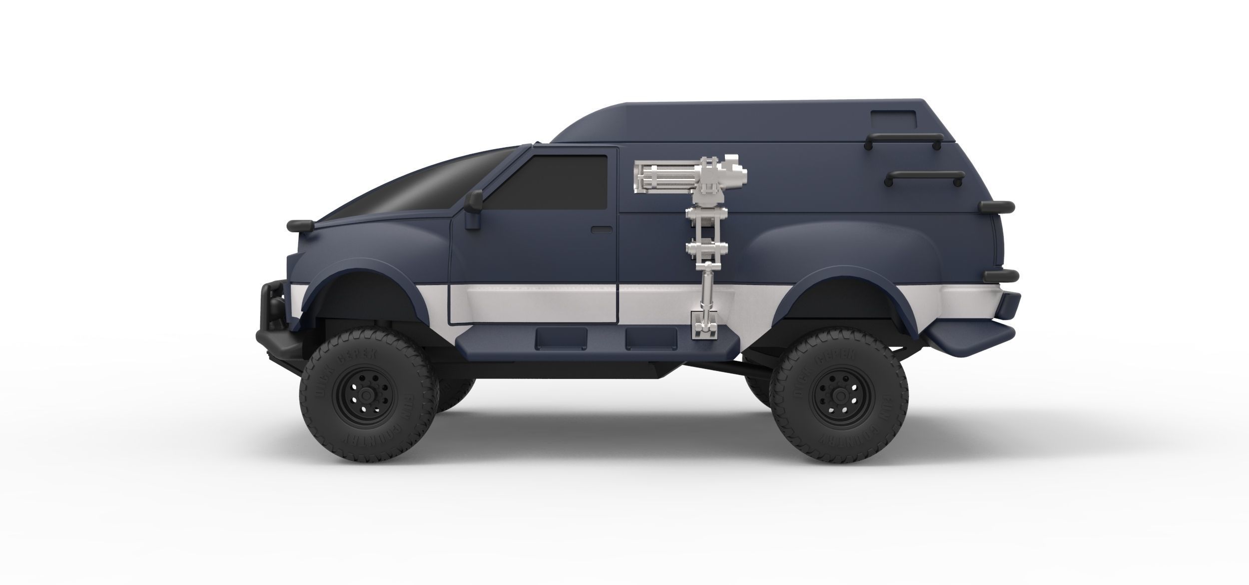RV from Hell from Tango and Cash Scale 1 to 24 3D print model_7