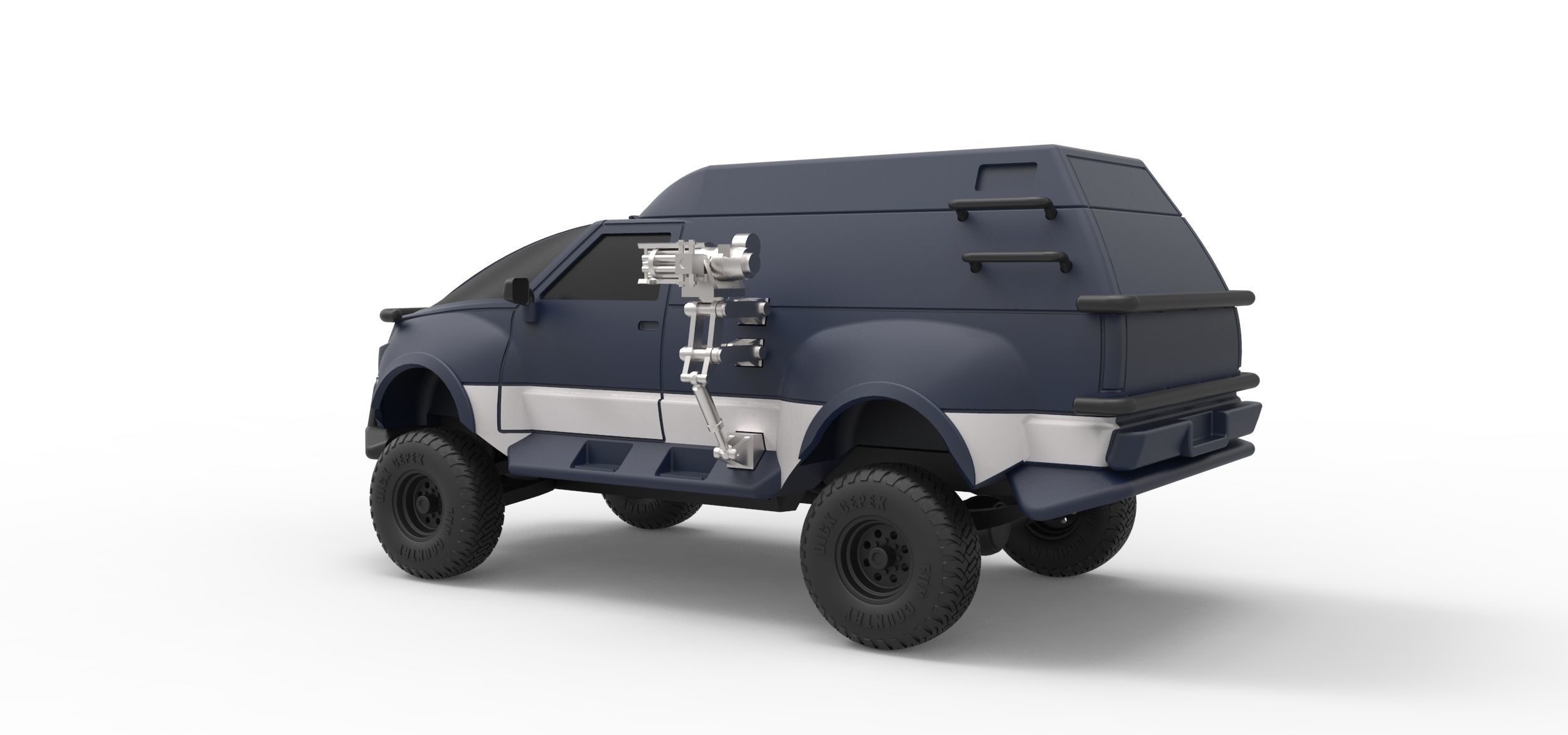 RV from Hell from Tango and Cash Scale 1 to 24 3D print model_11