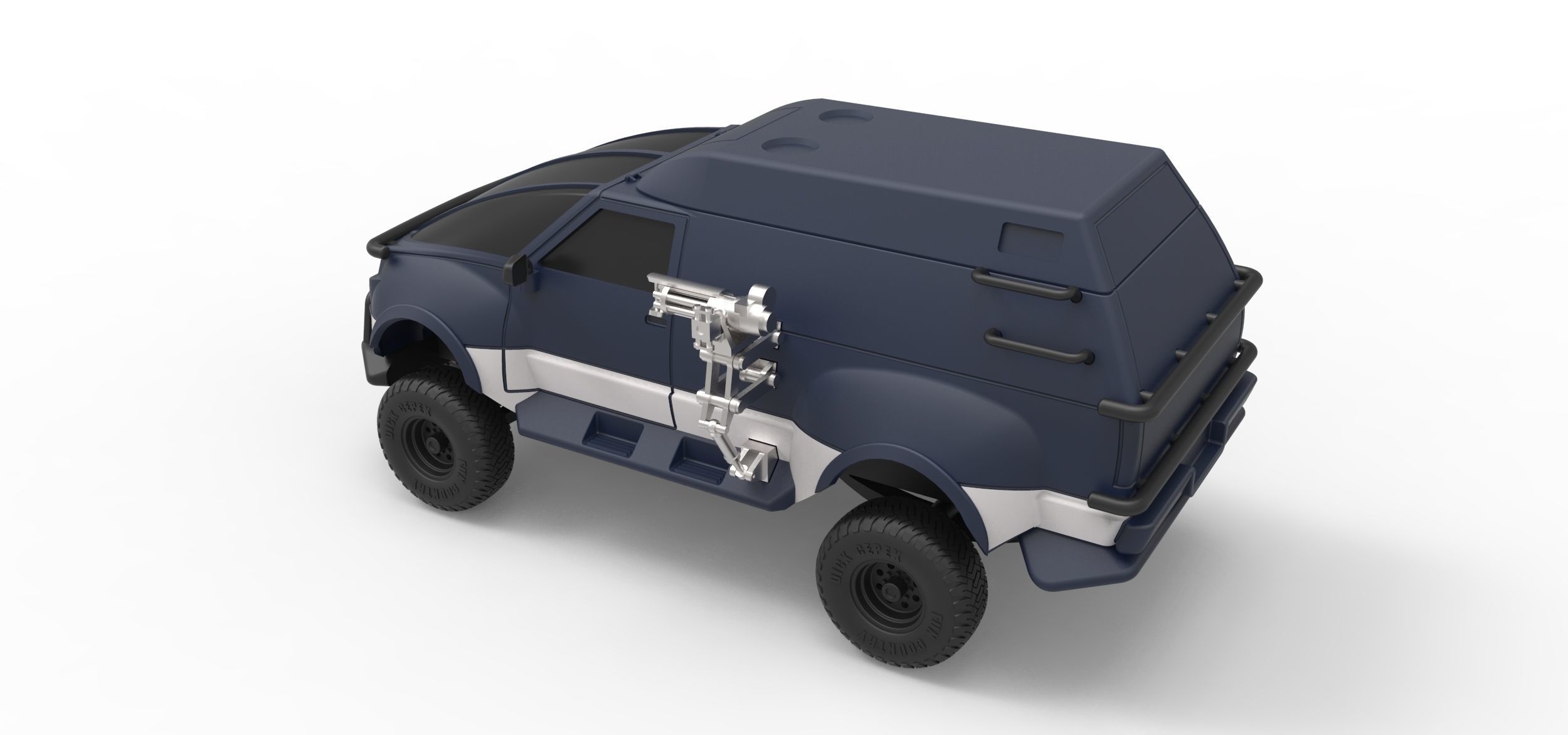 RV from Hell from Tango and Cash Scale 1 to 24 3D print model_10