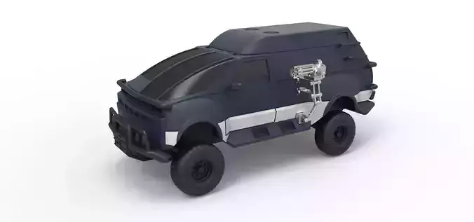 RV from Hell from Tango and Cash Scale 1 to 24 3D print model