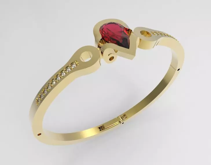 Bracelet 81 3D print model
