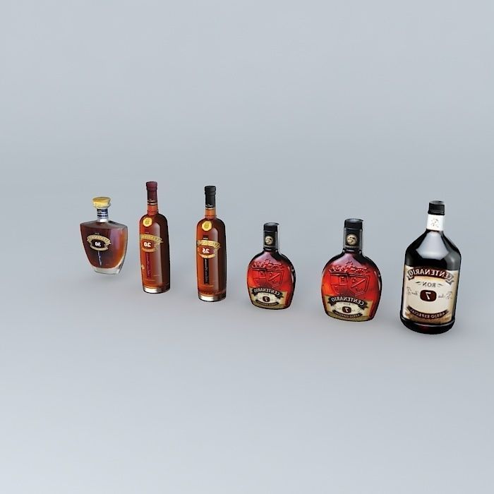 Ron Centenario Free 3D model_1