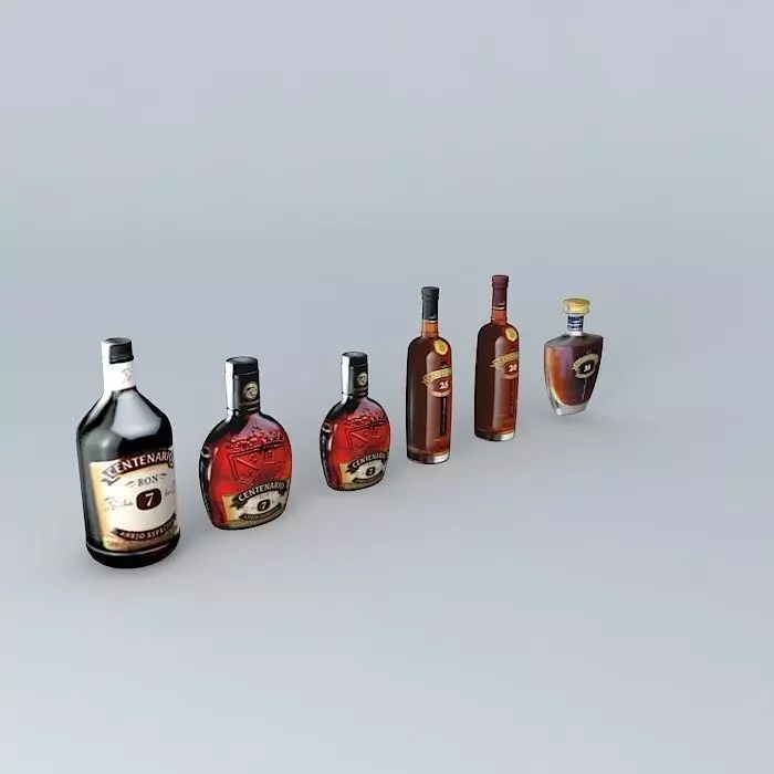 Ron Centenario Free 3D model_0