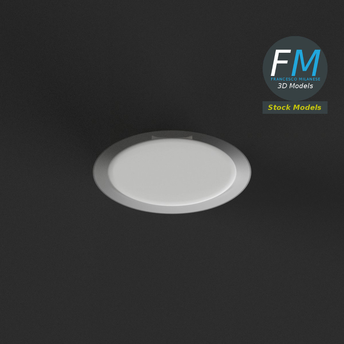 Body cream bottle 3D model_6