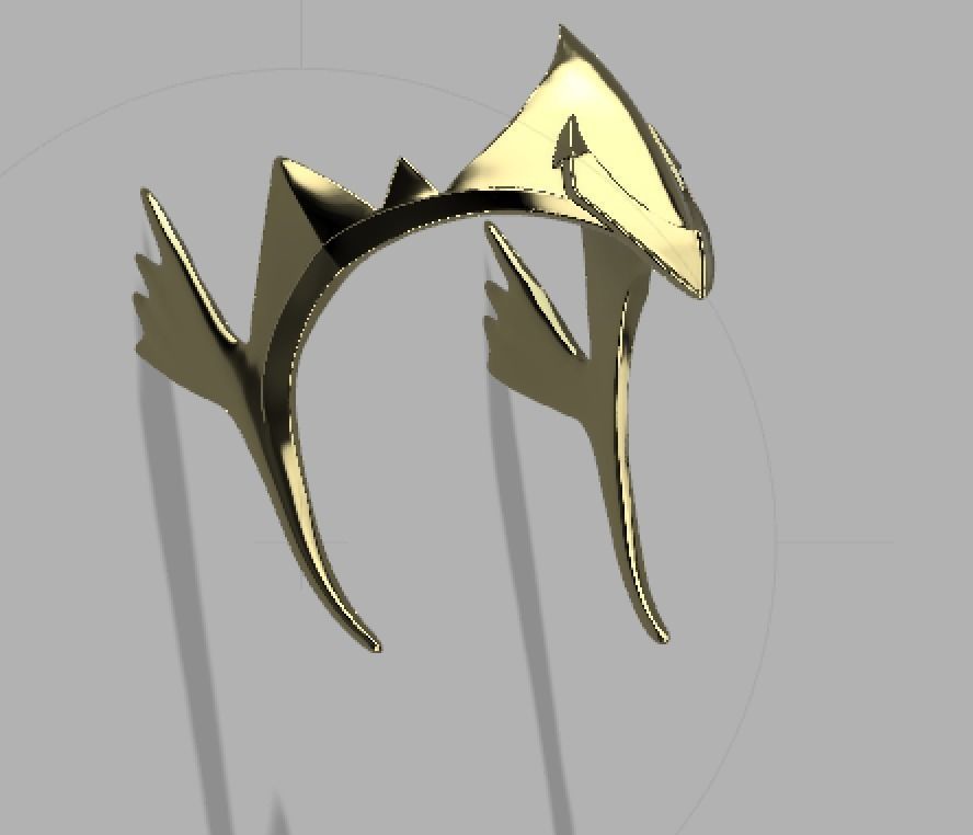 Mera Crown from Aquaman Movie 3D Print File 3D print model_2