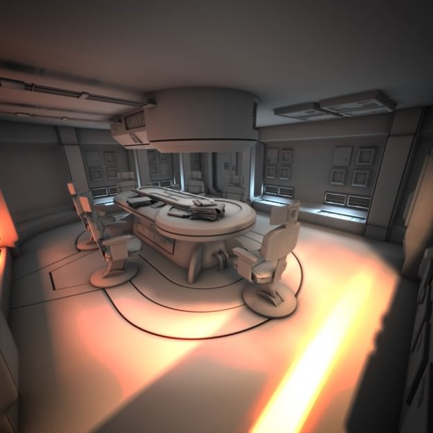 Spaceship Interior HD 1 3D model_10