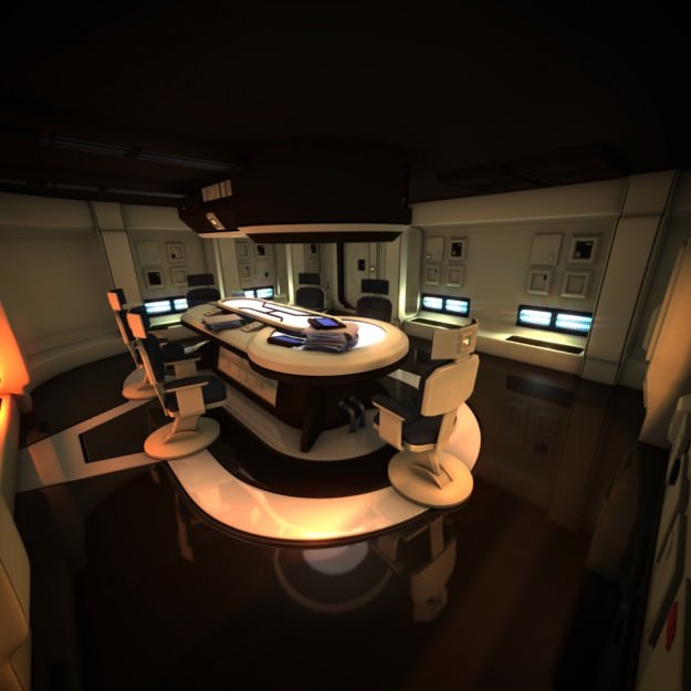 Spaceship Interior HD 1 3D model_9