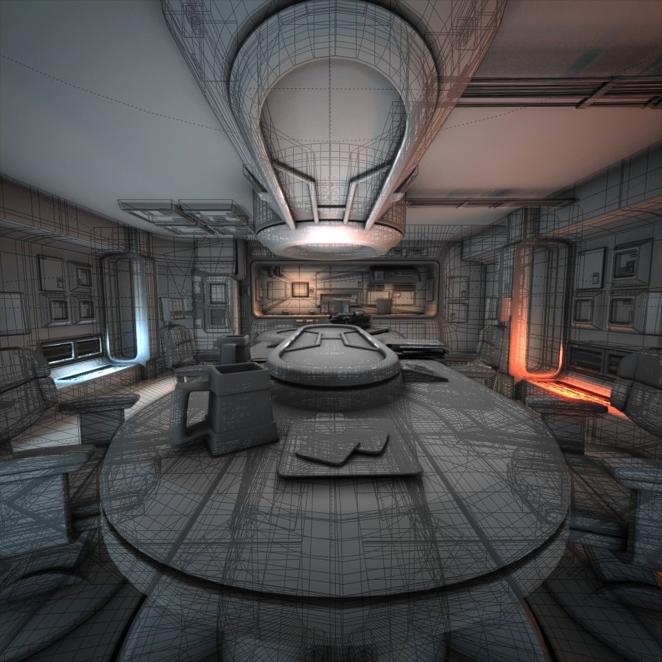 Spaceship Interior HD 1 3D model_14