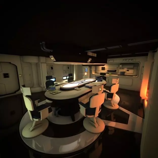 Spaceship Interior HD 1 3D model_0