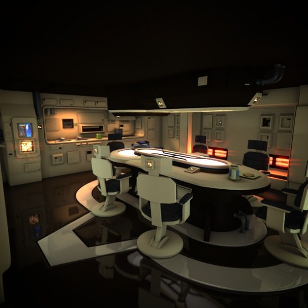 Spaceship Interior HD 1 3D model_3