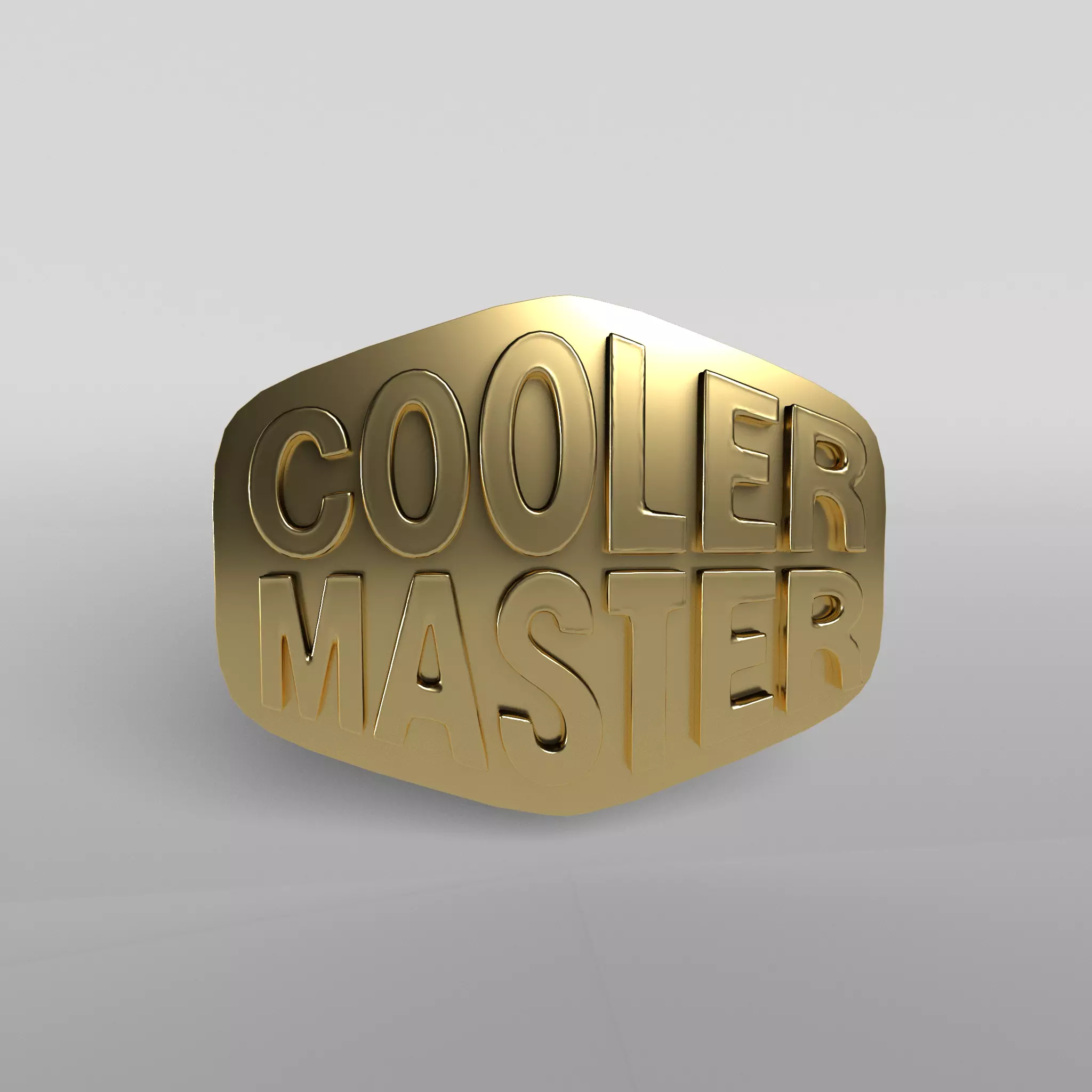 Cooler Master Logo 02 Free low-poly 3D model
