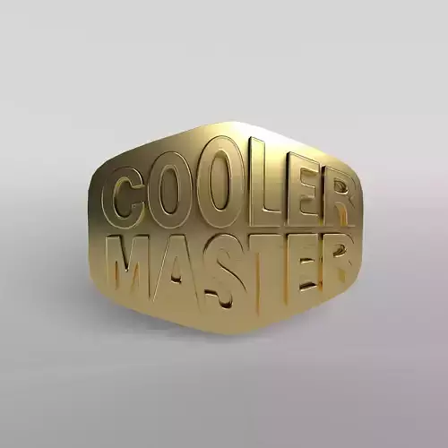 Cooler Master Logo 02 Free low-poly 3D model
