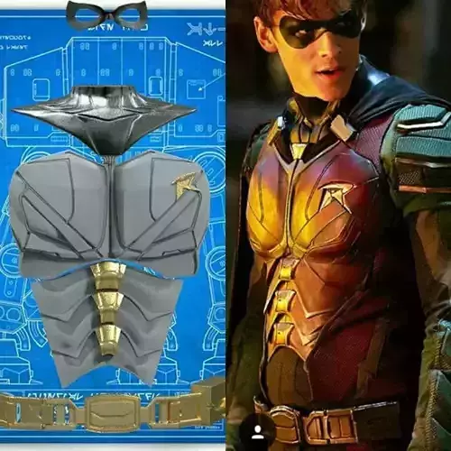 Robin Titans Upper Body Armor 3d Print Files  3D print model