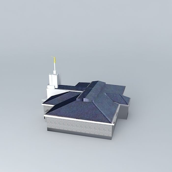LDS.Templo Mormon, Sydney Australia , 28th operating temple Free 3D model_1