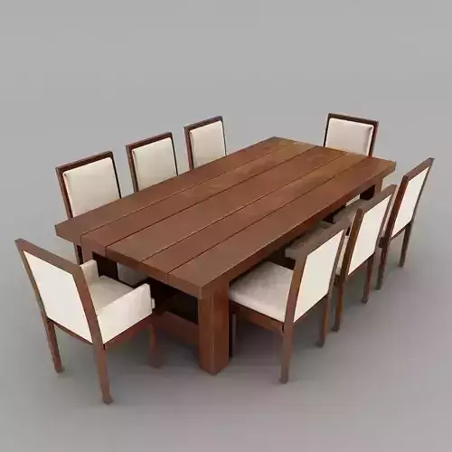 dinning table 3D model