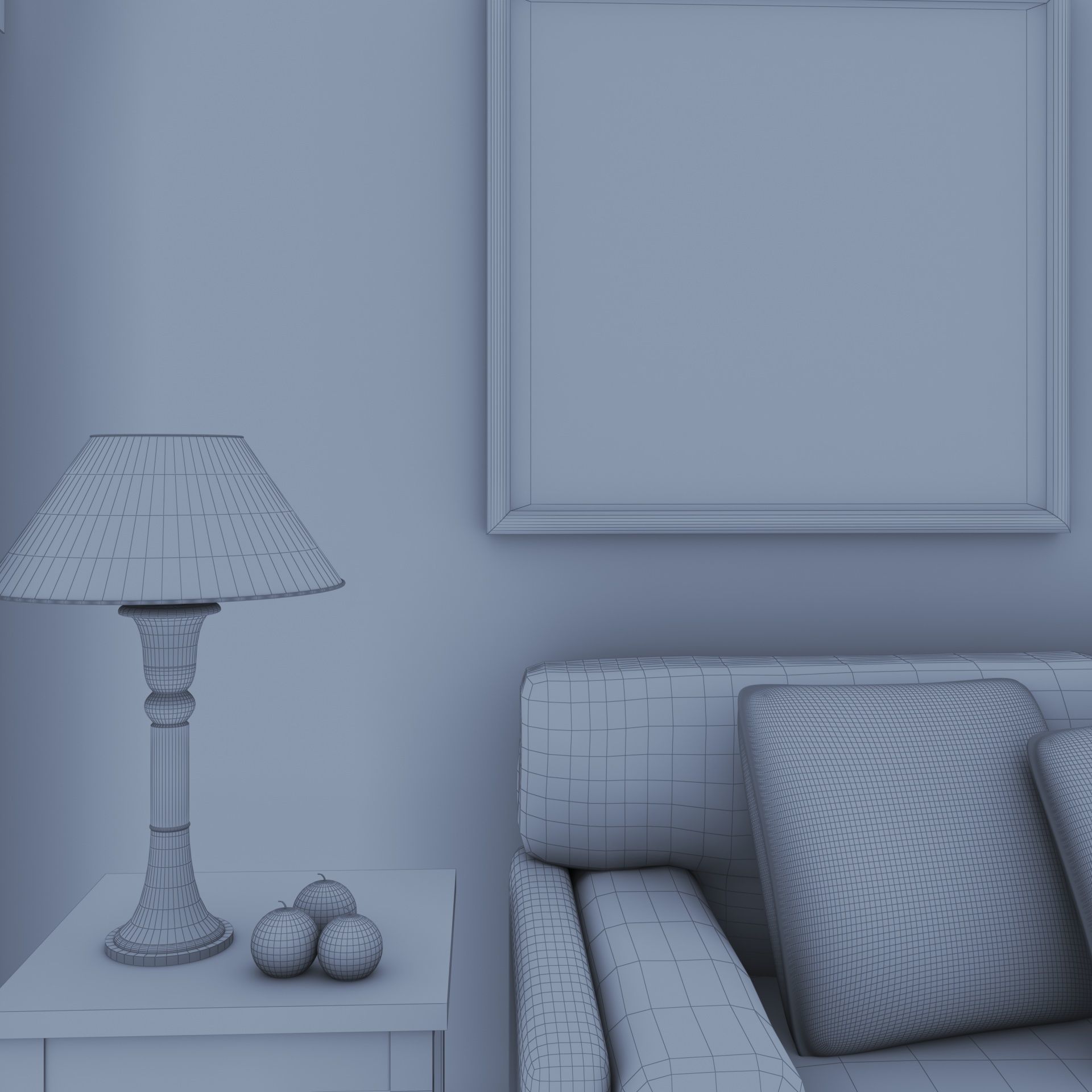 living pink 3D model_14