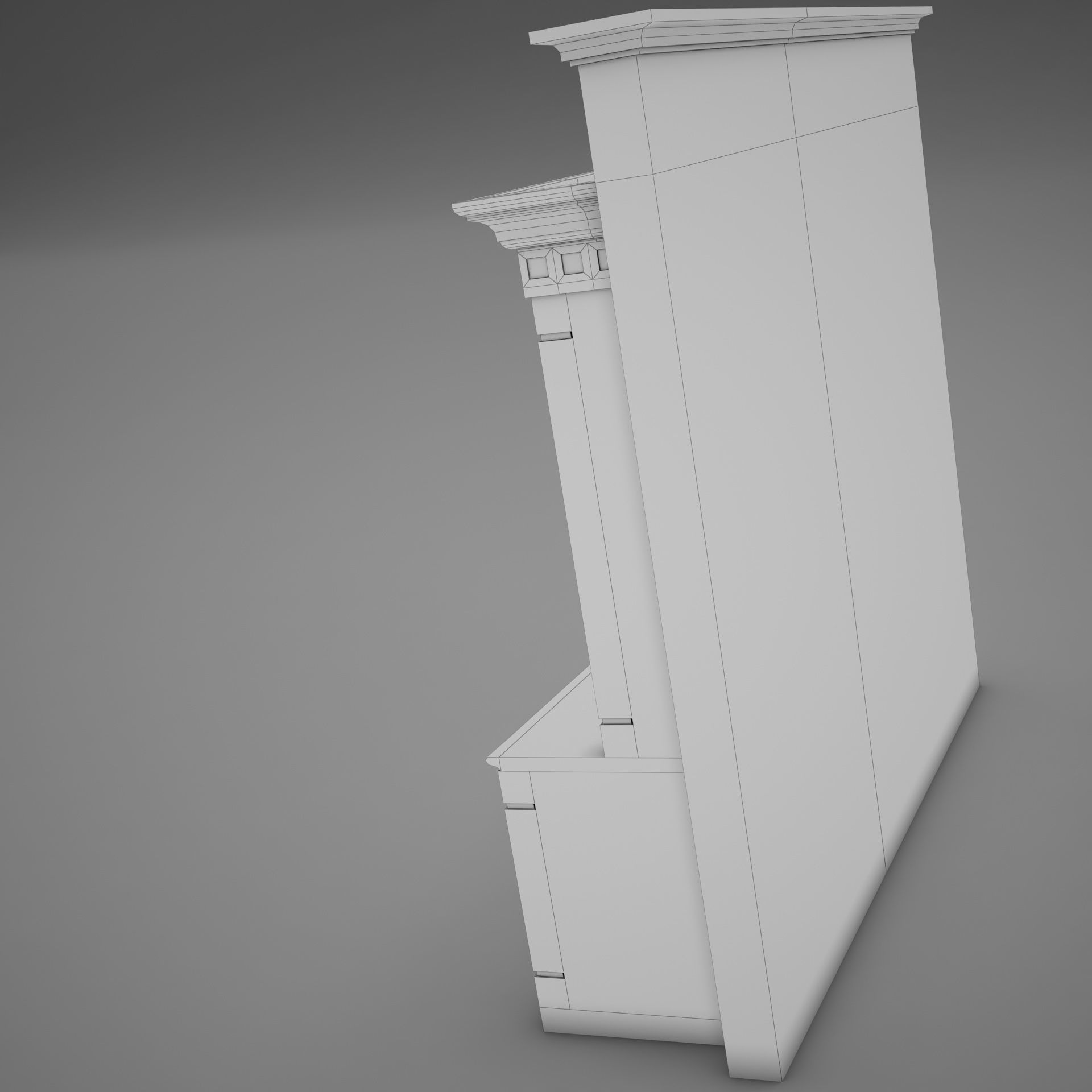 HD Bar Wall 3D model_17