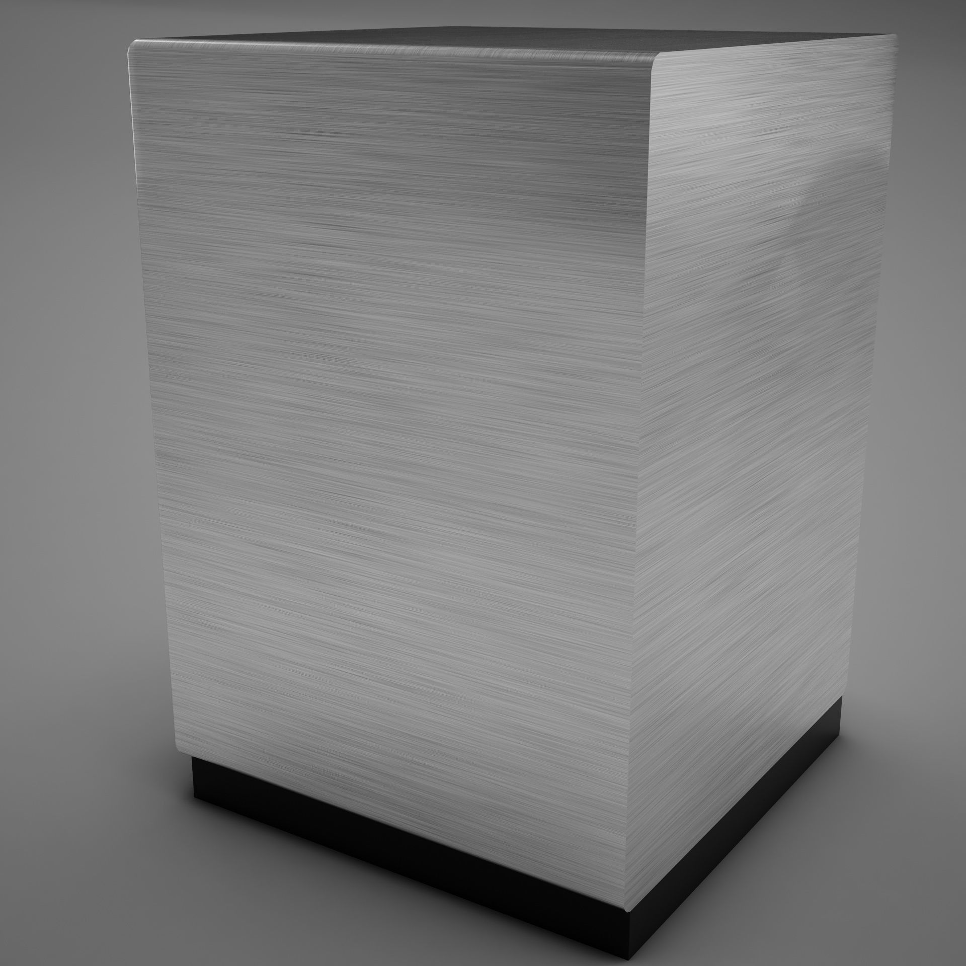 Dishwasher stainless steel Low-poly 3D model_7