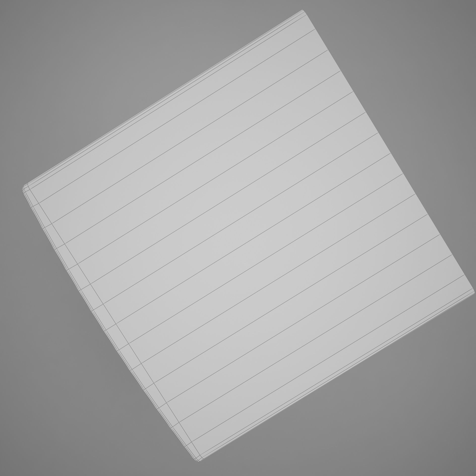 Dishwasher stainless steel Low-poly 3D model_18