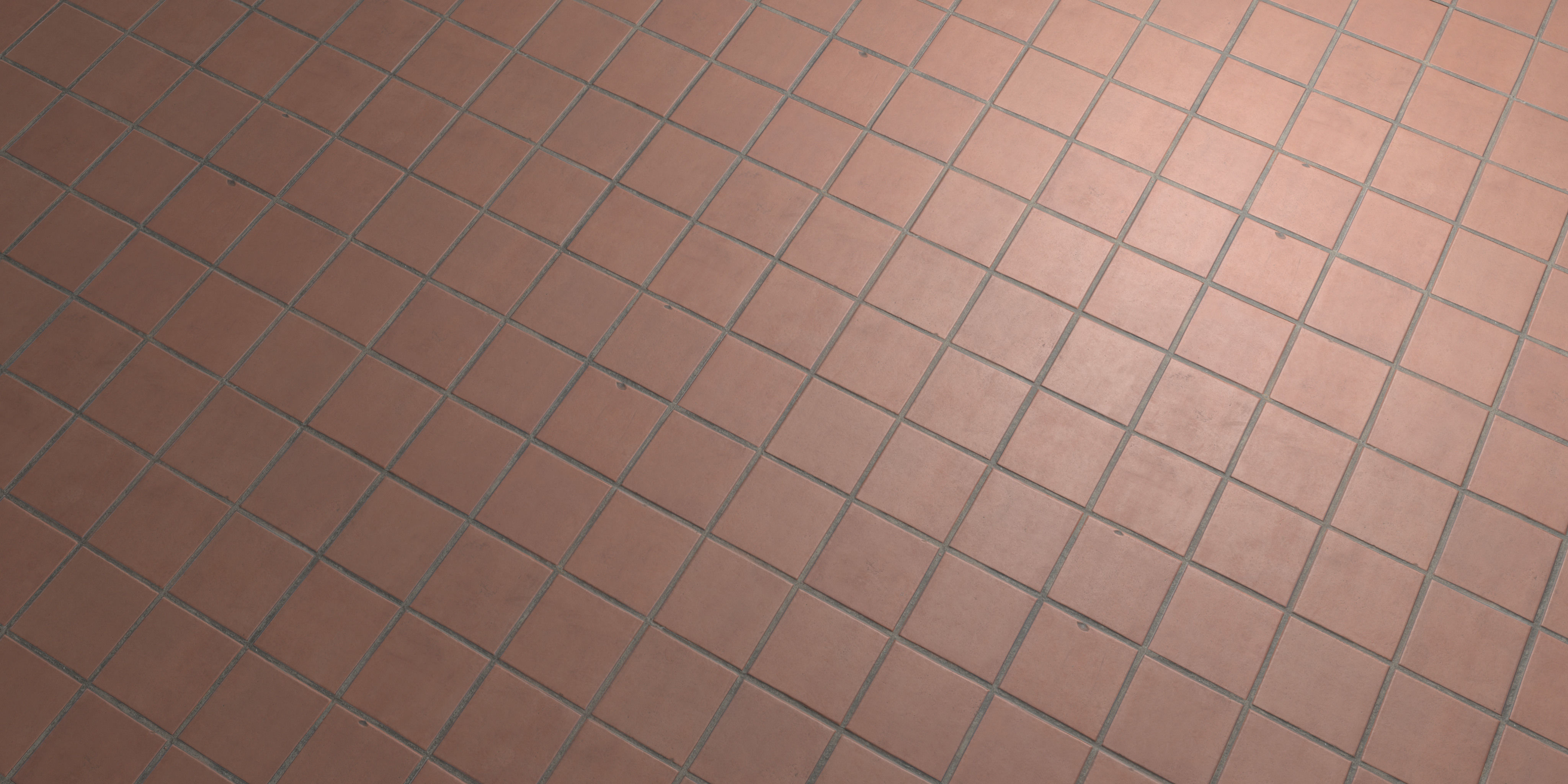 Reddish brown terracotta tiles Texture_4