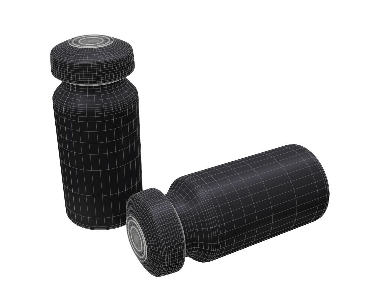 Medicine glass bottles for mock up p2 3D Model Collection_67