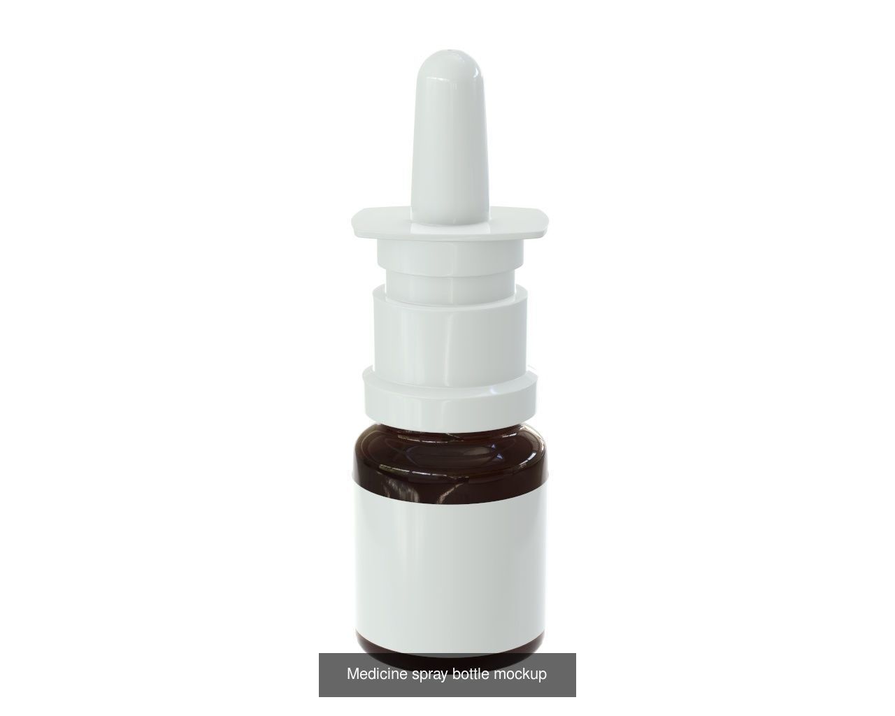 Medicine glass bottles for mock up p2 3D Model Collection_18