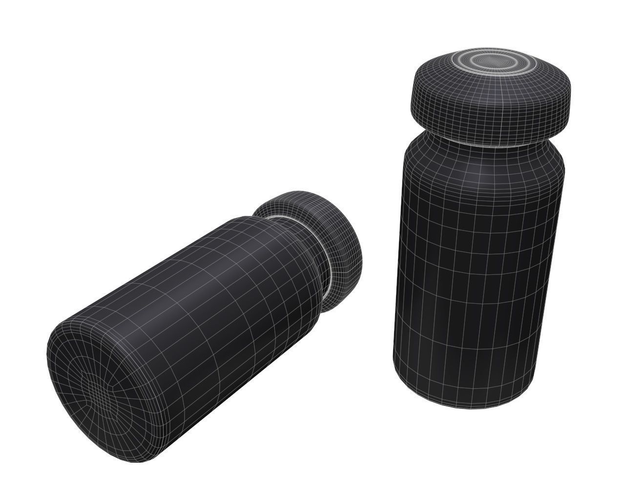 Medicine glass bottles for mock up p2 3D Model Collection_64