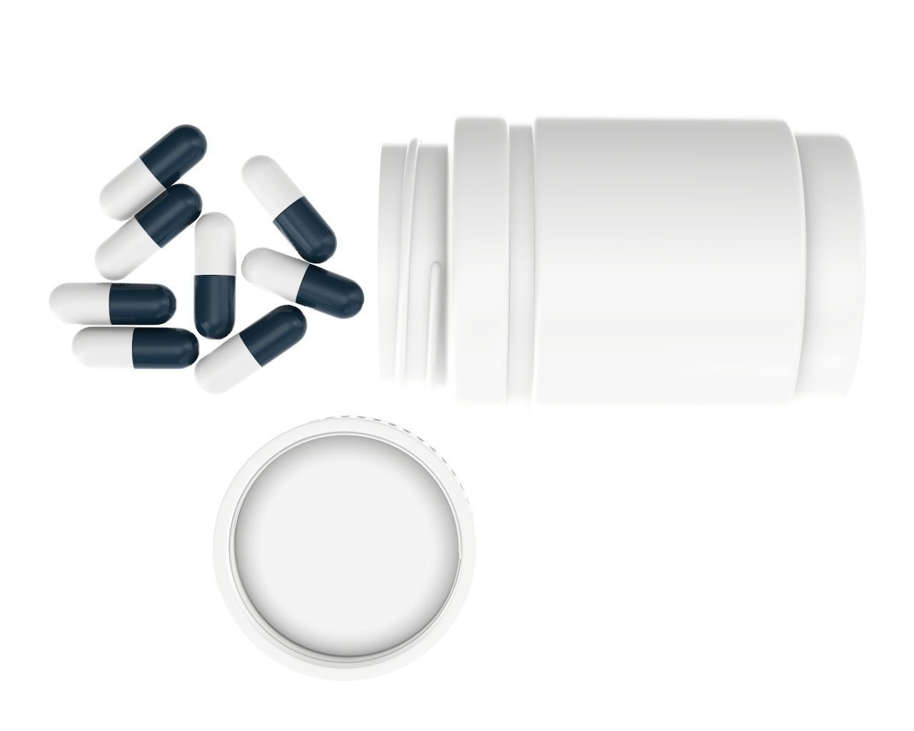 Medicine glass bottles for mock up p2 3D Model Collection_32