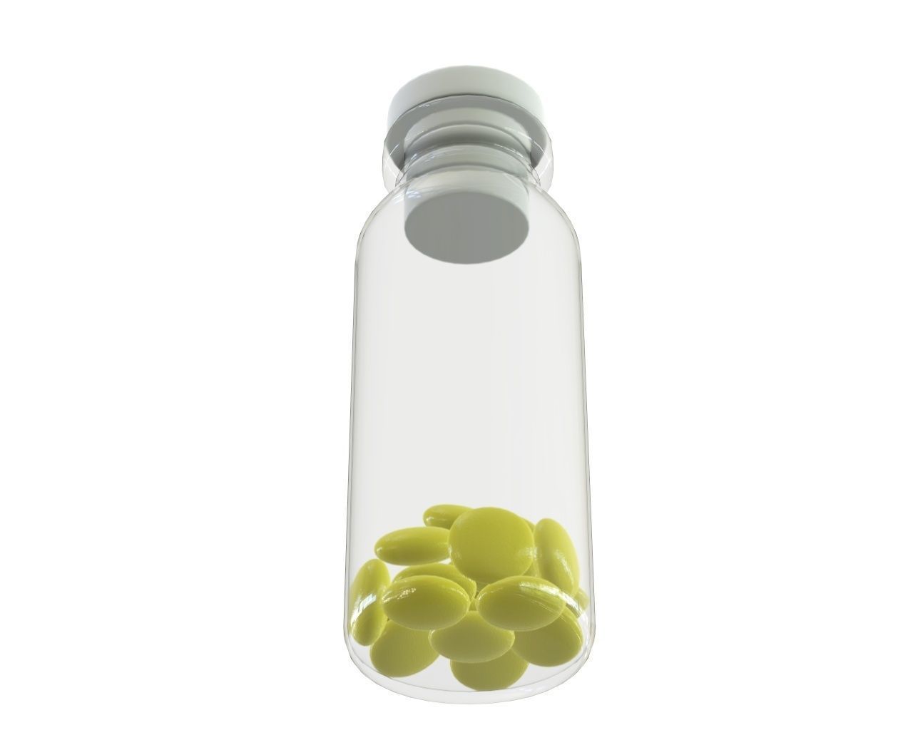 Medicine glass bottles for mock up p2 3D Model Collection_24