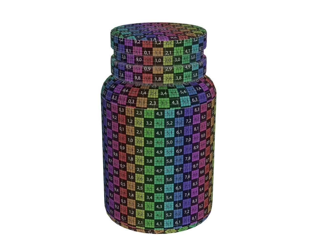 Medicine glass bottles for mock up p2 3D Model Collection_39