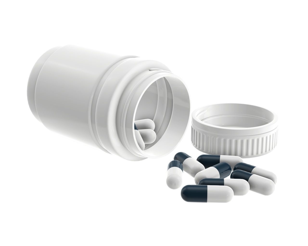 Medicine glass bottles for mock up p2 3D Model Collection_30