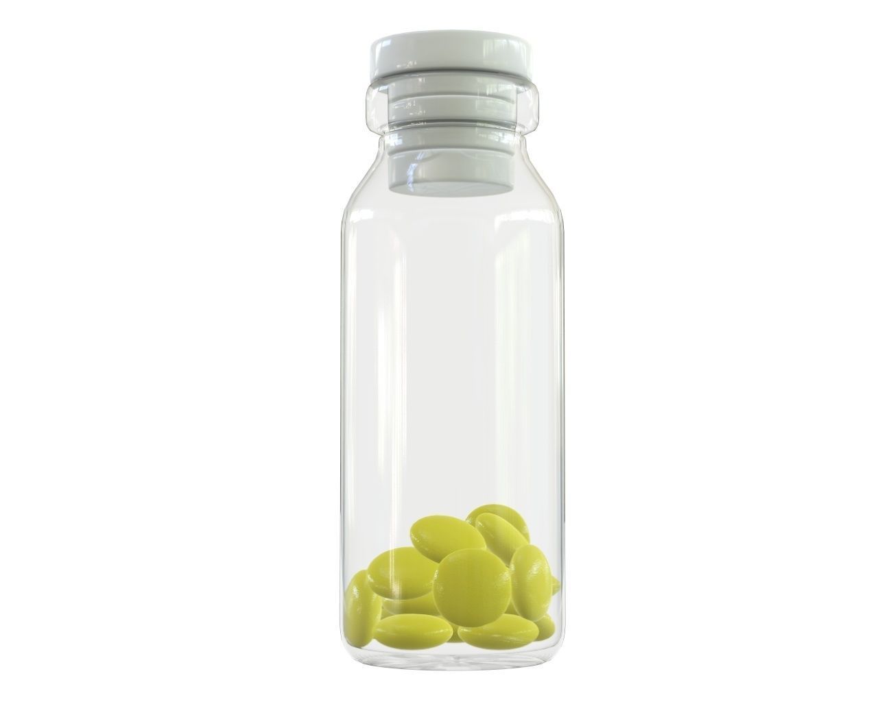Medicine glass bottles for mock up p2 3D Model Collection_25