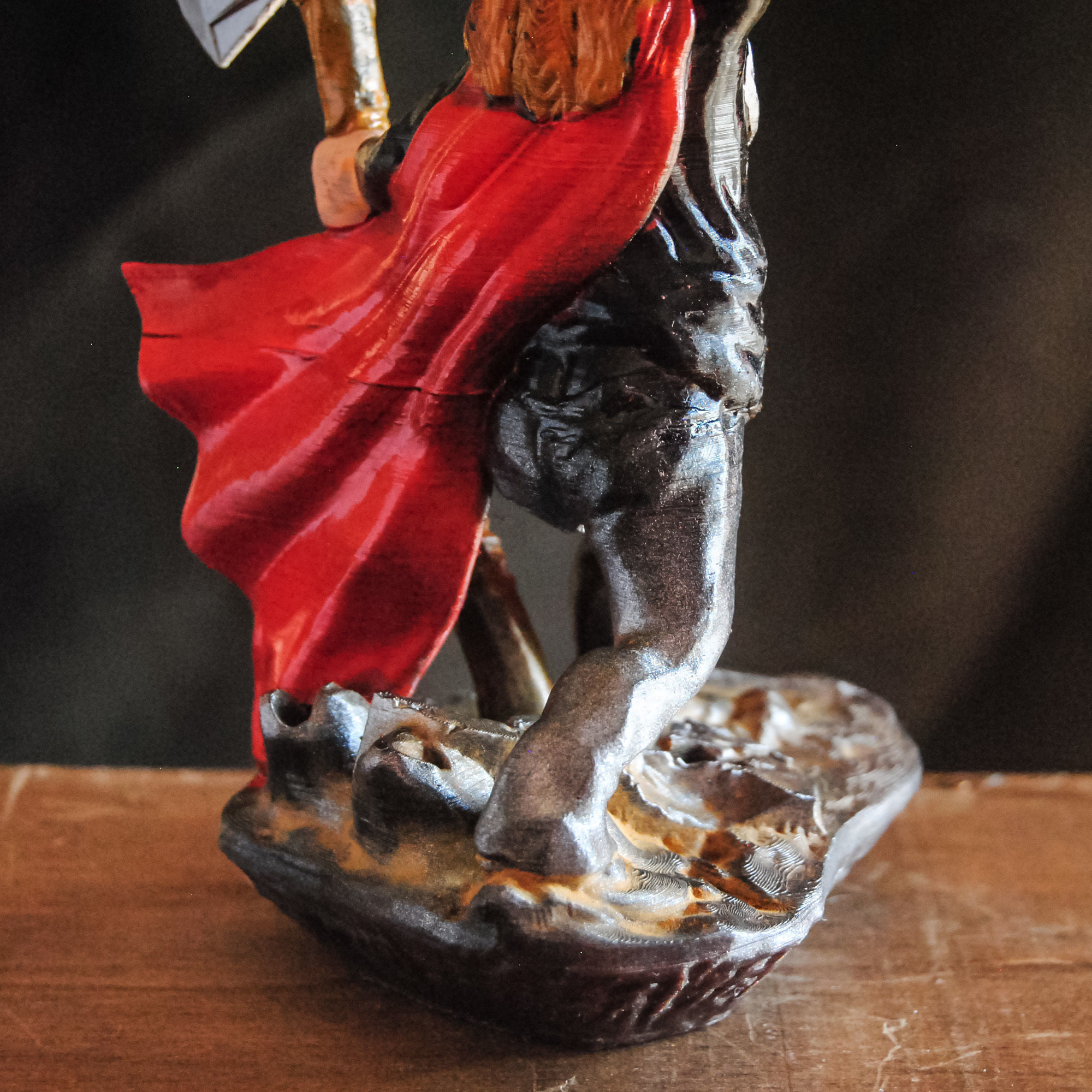 THOR ENDGAME - FAT LITTLE GOD OF THUNDER 3D print model_16