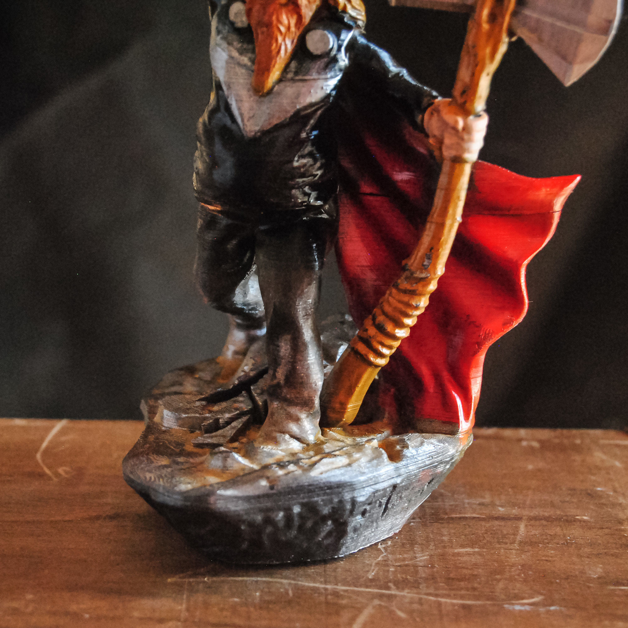 THOR ENDGAME - FAT LITTLE GOD OF THUNDER 3D print model_9