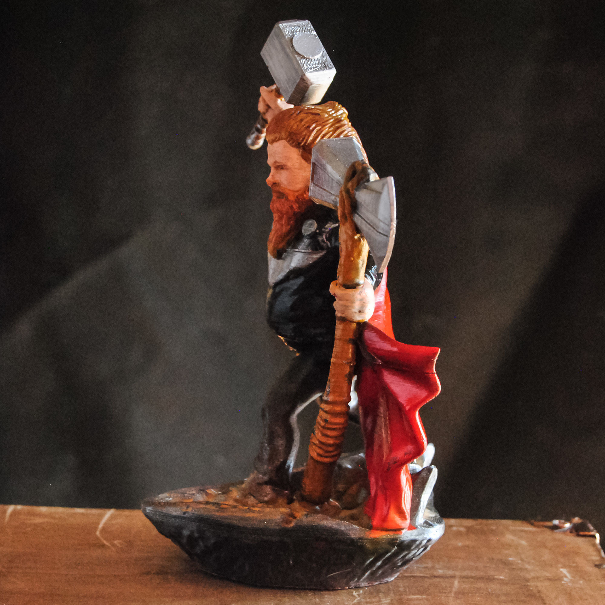 THOR ENDGAME - FAT LITTLE GOD OF THUNDER 3D print model_5