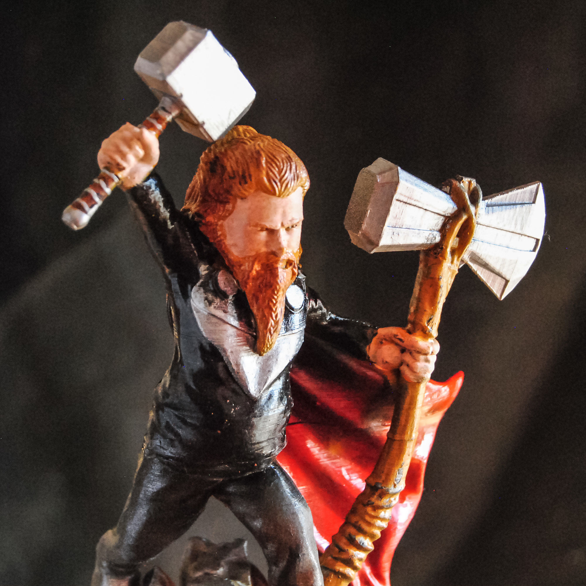 THOR ENDGAME - FAT LITTLE GOD OF THUNDER 3D print model_12