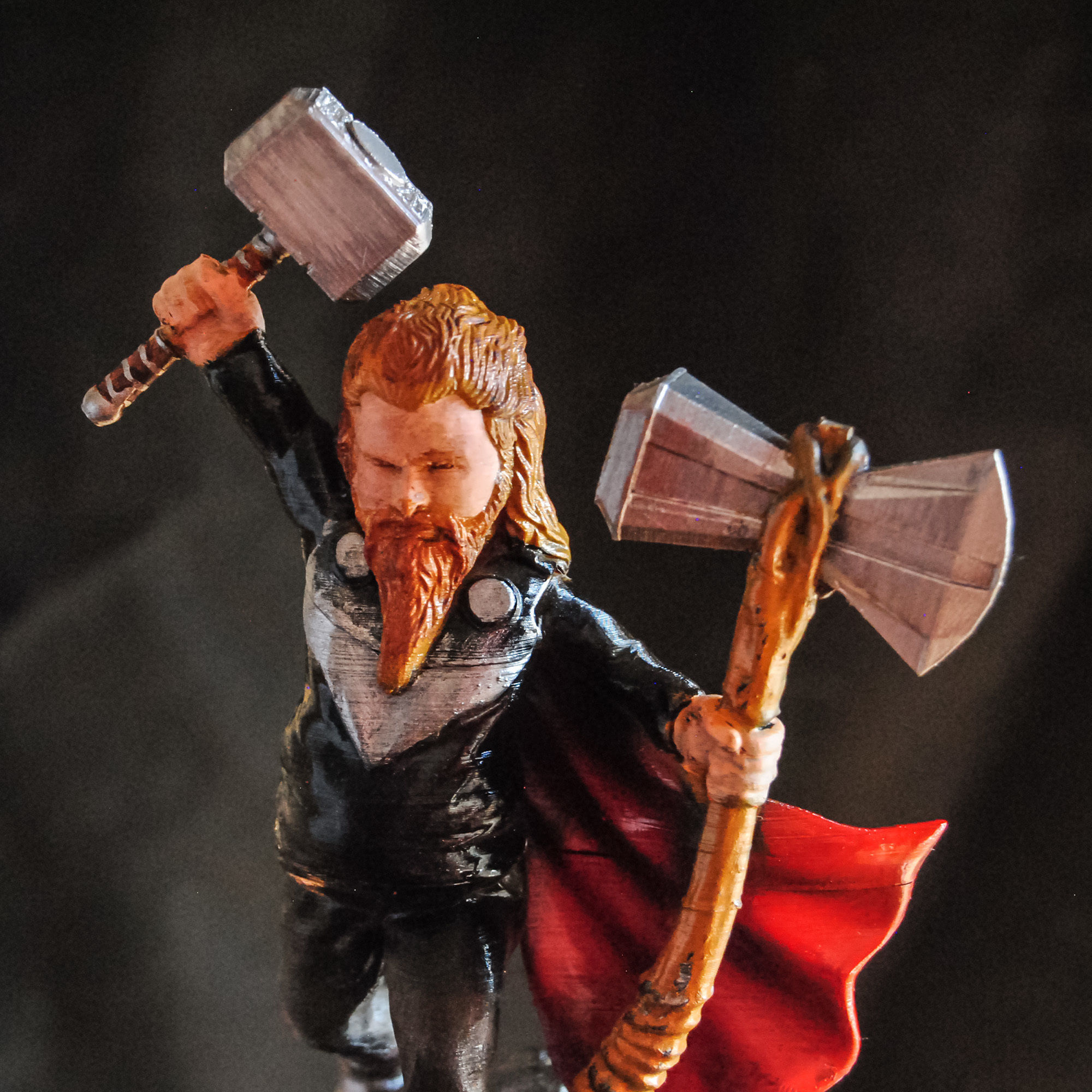 THOR ENDGAME - FAT LITTLE GOD OF THUNDER 3D print model_10