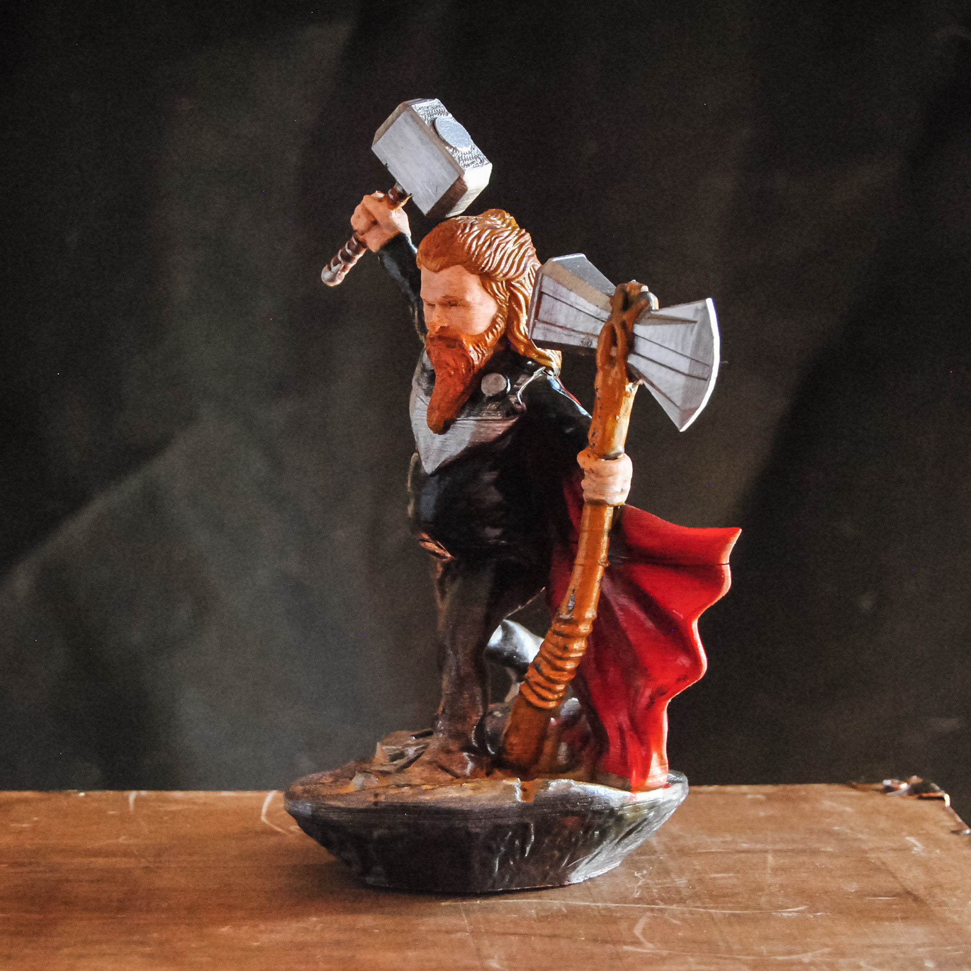 THOR ENDGAME - FAT LITTLE GOD OF THUNDER 3D print model_2
