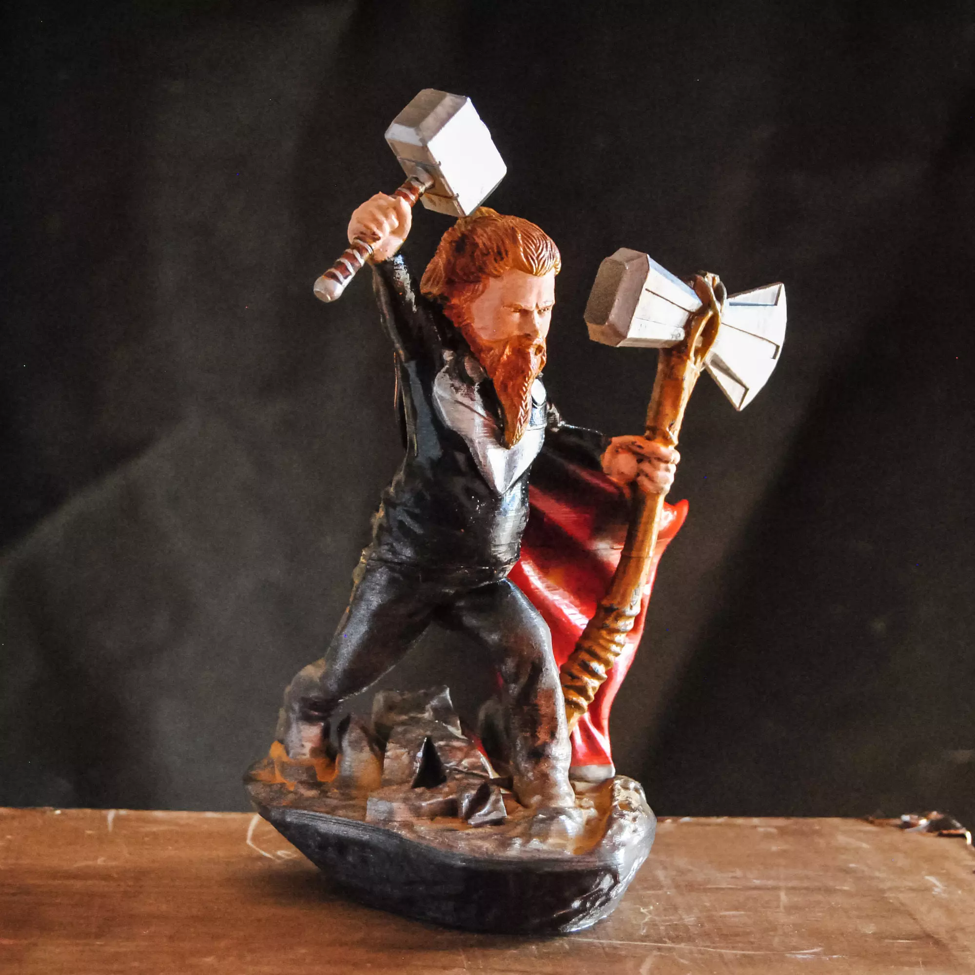 THOR ENDGAME - FAT LITTLE GOD OF THUNDER 3D print model_0