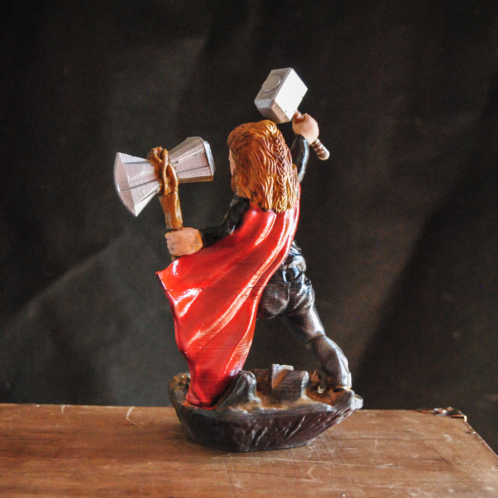 THOR ENDGAME - FAT LITTLE GOD OF THUNDER 3D print model_3