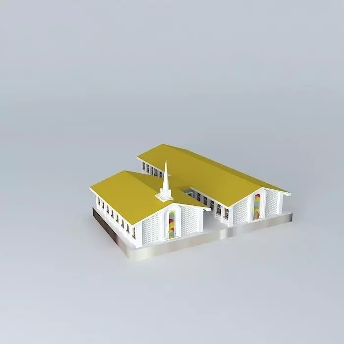 LDS. Reunion Center Mormon Chapel Bellavista, Cuautitlan, Sta... Free 3D model