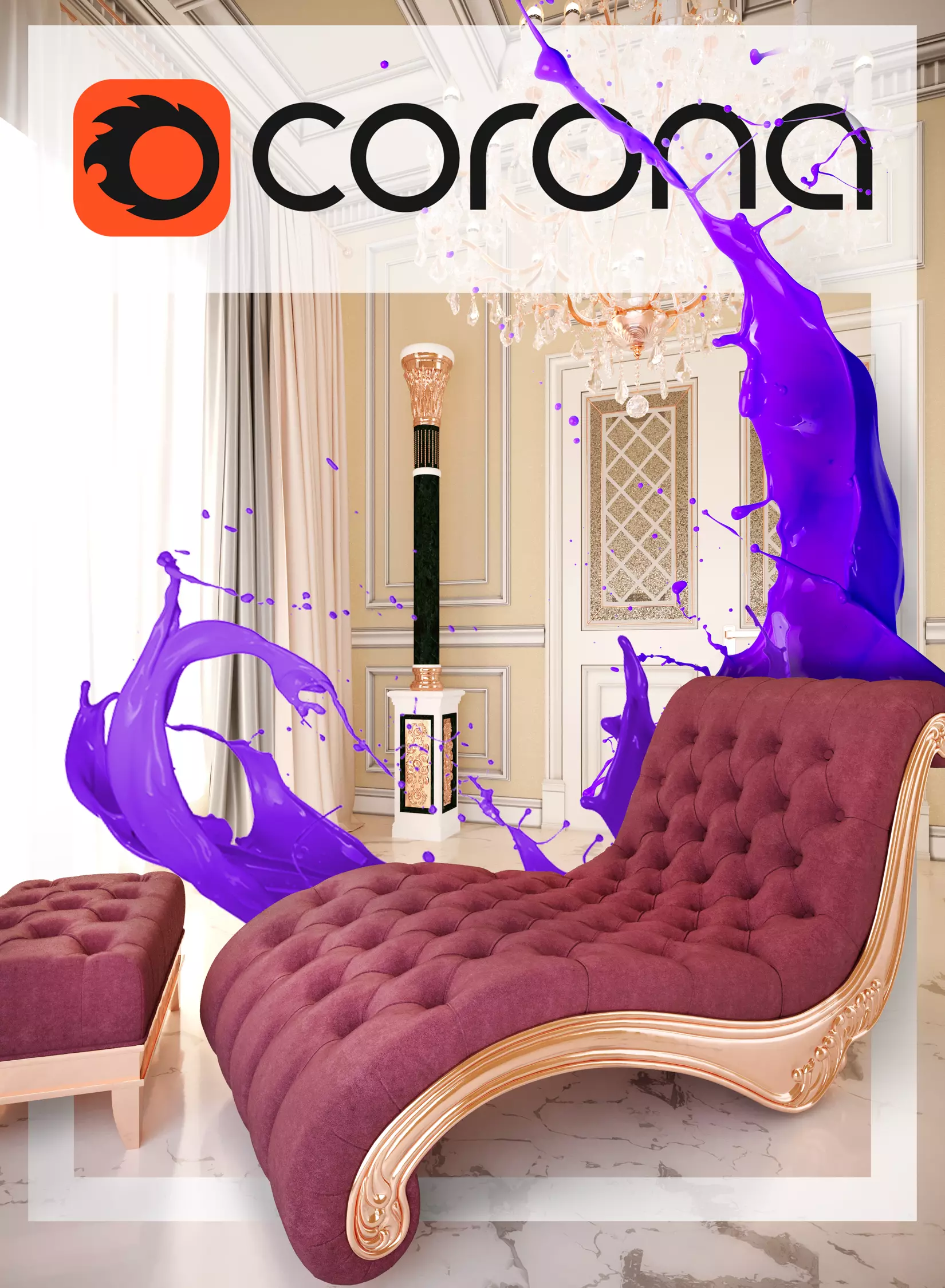 Living Room El Dorado 3D model