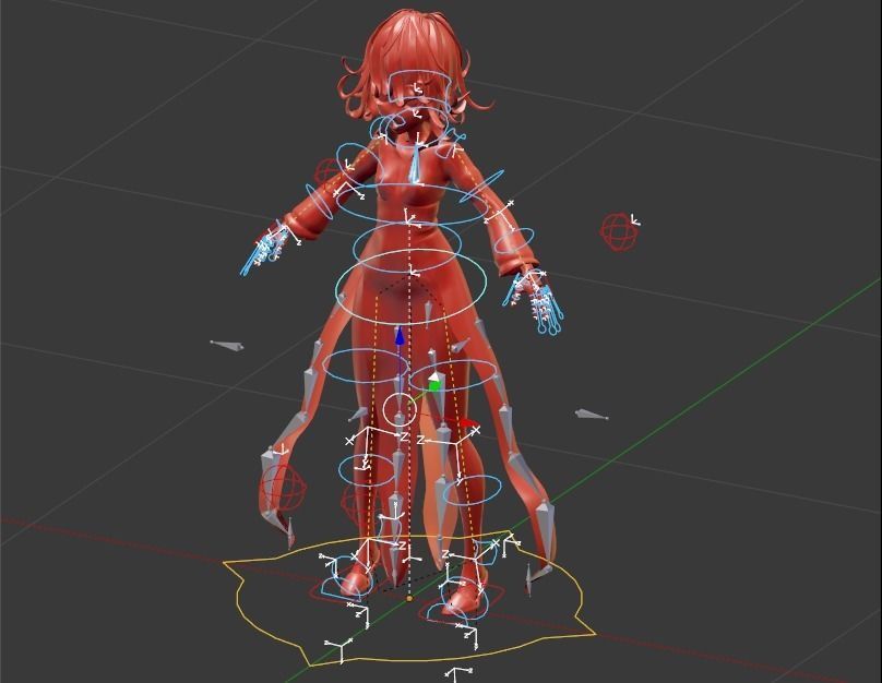 tatsumaki tornado of terror Low-poly 3D model_3